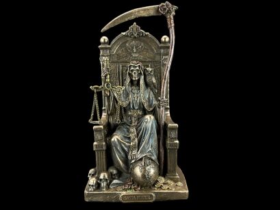 Siedząca bogini ŚMIERCI Kostucha VERONESE WU77924A4