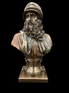 SKULPTUR - Büste LEONARDO DA VINCI VERONESE (WU75536V4)