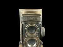 STEAMPUNK PODPÓRKA DO KSIĄŻEK Z ZABYTKOWĄ KAMERĄ VERONESE (WU76960V4) - 6