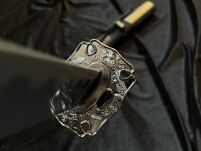 MIECZ KATANA Z POCHWĄ CZARNY SMOK + STOJAK HKS001-1 - 16