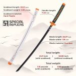 Miecz Katana Demon Slayer Shinobu Kocho's Drewniany JT10658W - 3