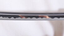 MIECZ KATANA DO TRENINGU LAITO , STAL WYSOKOWĘGLOWA 1065 RĘCZNIE KUTA +STOJAK  R873 - 8