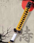 Tachi Schwert Set - Katana Schwert Echt Metall Wakizashi, Tanto - Samurai Schwert aus Stahl - Samurai Schwerter als Anime Deko - Japanisches Sword mit Schwertständer HKS013 - 4