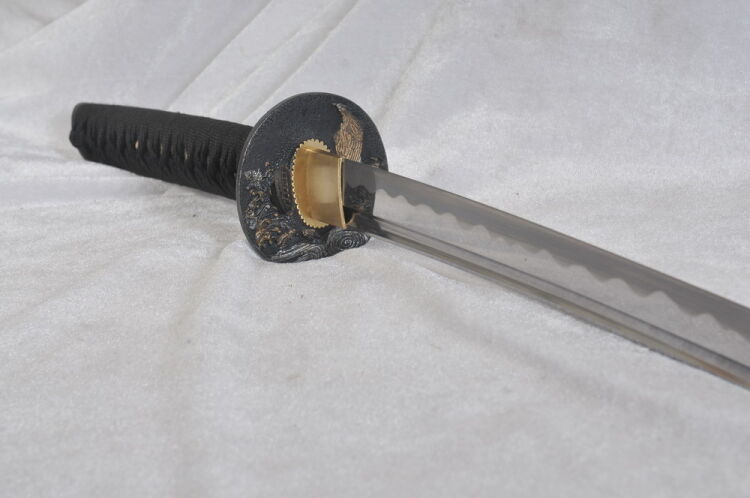 MIECZ SAMURAJSKI KATANA DO TRENINGU, STAL 1060, + STOJAK R874