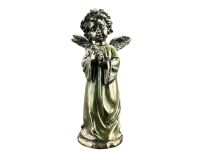 FIGURKA ANIOŁEK Anioł trzymający gołębia - VERONESE WU75411A4 - 9