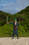 Miecz Katana Roronoa Zoro Yubashiri One Piece Drewniany JT10510 - 6
