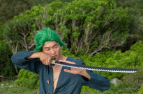 Miecz Katana Roronoa Zoro Yubashiri One Piece Drewniany JT10510 - 11