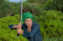 Miecz Katana Roronoa Zoro Yubashiri One Piece Drewniany JT10510 - 12
