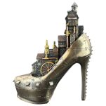 STEAMPUNK WZGÓRZE MIASTA W  SZPILCE VERONESE (WU76936A4 ) - 10