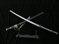 SAMURAJSKI MIECZ KATANA FILMOWA KILL BILL  + STOJAK HKS114D - 5