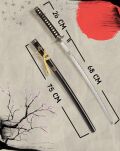 SAMURAJSKI MIECZ KATANA FILMOWA KILL BILL  + STOJAK HKS114D - 3