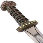 Miecz Króla Ragnara Lothbroka inspirowany WIKINGOWIE 100 cm z zawieszką BY-150B - 9