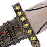 Miecz Króla Ragnara Lothbroka inspirowany WIKINGOWIE 100 cm z zawieszką BY-150B - 11