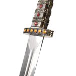 Miecz Króla Ragnara Lothbroka inspirowany WIKINGOWIE 100 cm z zawieszką BY-150B - 17