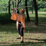 Miecz Katana Demon Slayer Zenitsu Agatsuma's Nichirin Drewniany JT10053 - 5