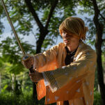 Miecz Katana Demon Slayer Zenitsu Agatsuma's Nichirin Drewniany JT10053 - 7
