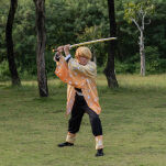 Miecz Katana Demon Slayer Zenitsu Agatsuma's Nichirin Drewniany JT10053 - 8