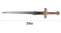 Miecz Atlanean Sword inspirowany Conan Barbarzyńca z Zawieszką 99 cm JT6021B - 6