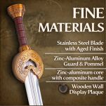 Miecz Króla Theodena Herugrim Inspirowany Lord of The Rings z Zawieszką 97 cm JT6203B - 4