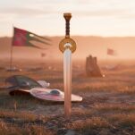 Miecz Króla Theodena Herugrim Inspirowany Lord of The Rings z Zawieszką 97 cm JT6203B - 8