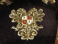 STEEL SHIELD CHARLES V, römisch-deutscher Kaiser (809) - 2