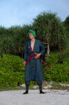 Miecz Katana Roronoa Zoro Sandai Kitetsu One Piece Drewniany JT10513-2 - 4