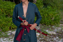 Miecz Katana Roronoa Zoro Sandai Kitetsu One Piece Drewniany JT10513-2 - 5