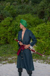 Miecz Katana Roronoa Zoro Sandai Kitetsu One Piece Drewniany JT10513-2 - 6