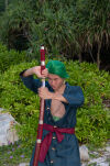 Miecz Katana Roronoa Zoro Sandai Kitetsu One Piece Drewniany JT10513-2 - 7
