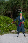 Miecz Katana Roronoa Zoro Sandai Kitetsu One Piece Drewniany JT10513-2 - 9