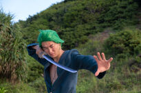 Miecz Katana Roronoa Zoro Sandai Kitetsu One Piece Drewniany JT10513-2 - 14