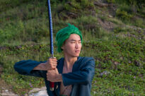 Miecz Katana Roronoa Zoro Sandai Kitetsu One Piece Drewniany JT10513-2 - 15