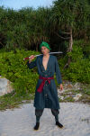 Miecz Katana Roronoa Zoro Sandai Kitetsu One Piece Drewniany JT10513-2 - 17