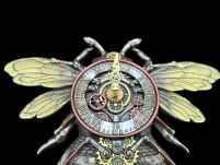 STEAMPUNK ZEGAR ścienny PSZCZOŁA VERONESE  WU77408A4 - 3