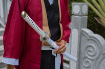 Roronoa Zoro Drewniany Miecz Katana 105cm Katany Japońskie Anime Cosplay miecz - Kitetsu/Shisui/Wado Ichimonji - 3 częściowy zestaw  PLUS TOJAK I PAS JT10000 - 12