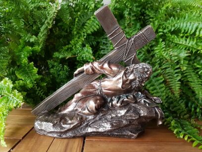 Skulptur - Jesus trägt das Kreuz Veronese (WU75434A4)