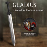 MIECZ GLADIUS Z POCHWĄ TRENINGOWY SW-1276 OSTRY - 2