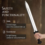 MIECZ GLADIUS Z POCHWĄ TRENINGOWY SW-1276 OSTRY - 5