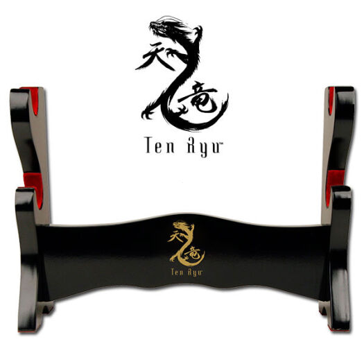 SCHÖNE DOUBLE STAND Katana UND ANDERE JAPANISCHE SCHWERTER (MA-2SD)