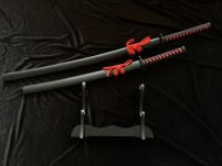 ZESTAW KATANA I WAKIZASHI ZE STOJAKIEM 4KM84 - 2