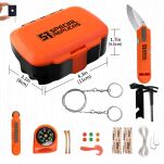 Zestaw Przetrwania Multitool Survivalowy 27w1 Niezbędnik JJH - 5