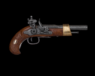FRANCUSKI KAWALERYJSKI PISTOLET SKAŁKOWY Z XIXw. (K1118)