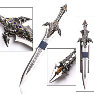 Miecz Lothar inspirowany World of Warcraft z zawieszką 107 cm JT6138