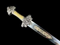 EKSKLUZYWNY Nożyk do listów miniaturka historyczny miecz wikingów 27 CM PLUS STOJAK (02) - 8