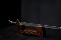 EKSKLUZYWNY Nożyk do listów miniaturka historyczny miecz wikingów 27 CM PLUS STOJAK (02) - 18