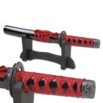 Nożyk do listów w formie japońskiego tanto ze stojakiem SW-1811BK 24 cm - 2