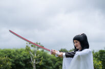 Miecz Katana Demon Slayer Kanao Tsuyuri's Drewniany JT10663 - 12