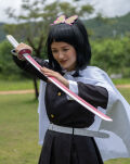 Miecz Katana Demon Slayer Kanao Tsuyuri's Drewniany JT10663 - 10