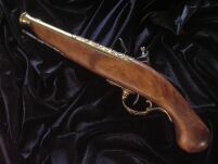 CZARNOPROCHOWY BRYTYJSKI PISTOLET SKAŁKOWY Z XVIII w. (1196-L) - 2