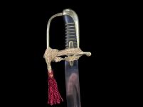 POLNISCHE Offiziere SABRE wz 1921 GLATT ohne Scheide auf dekorative Tafel - 6